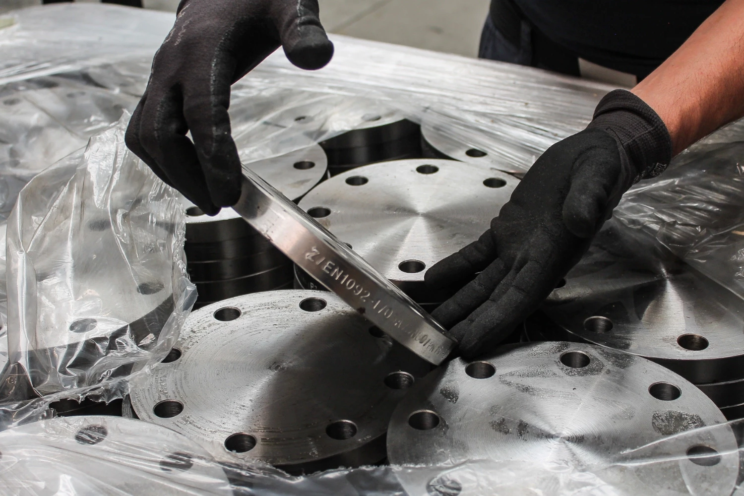 Consegna della flangia a disegno nei tempi previsti